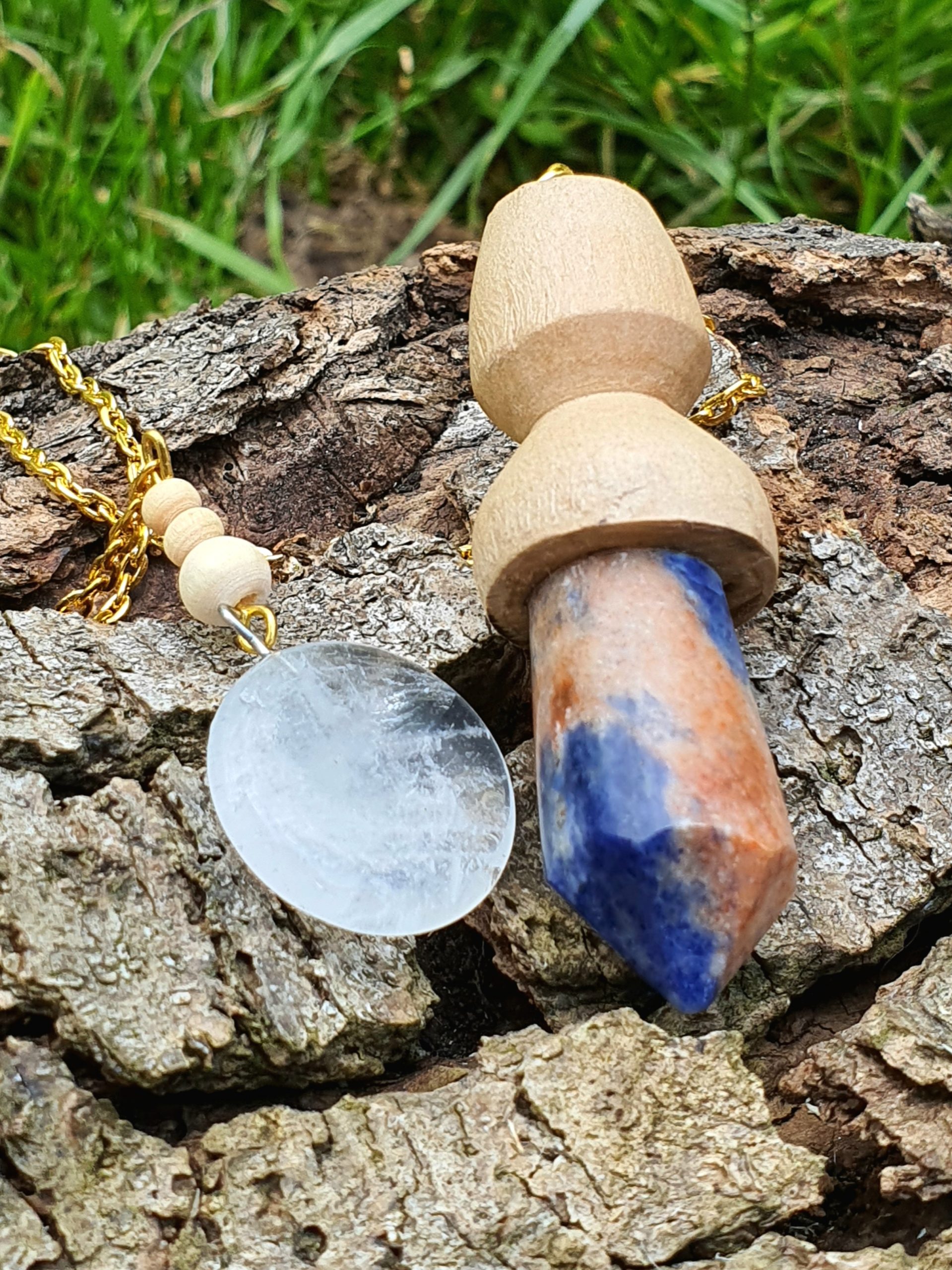 Bois de poirier et sodalite orange – Image 4