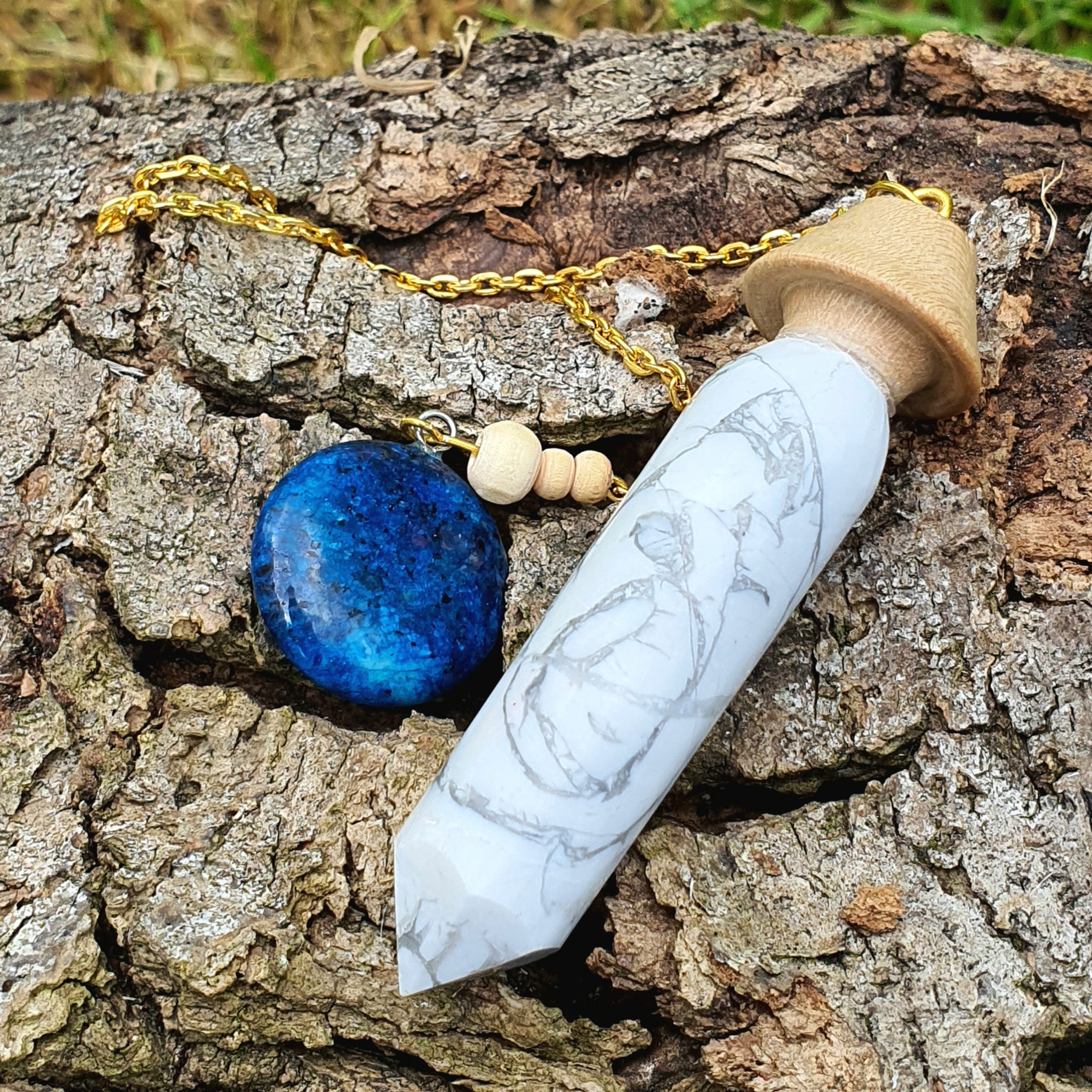 Bois de hêtre et howlite – Image 5