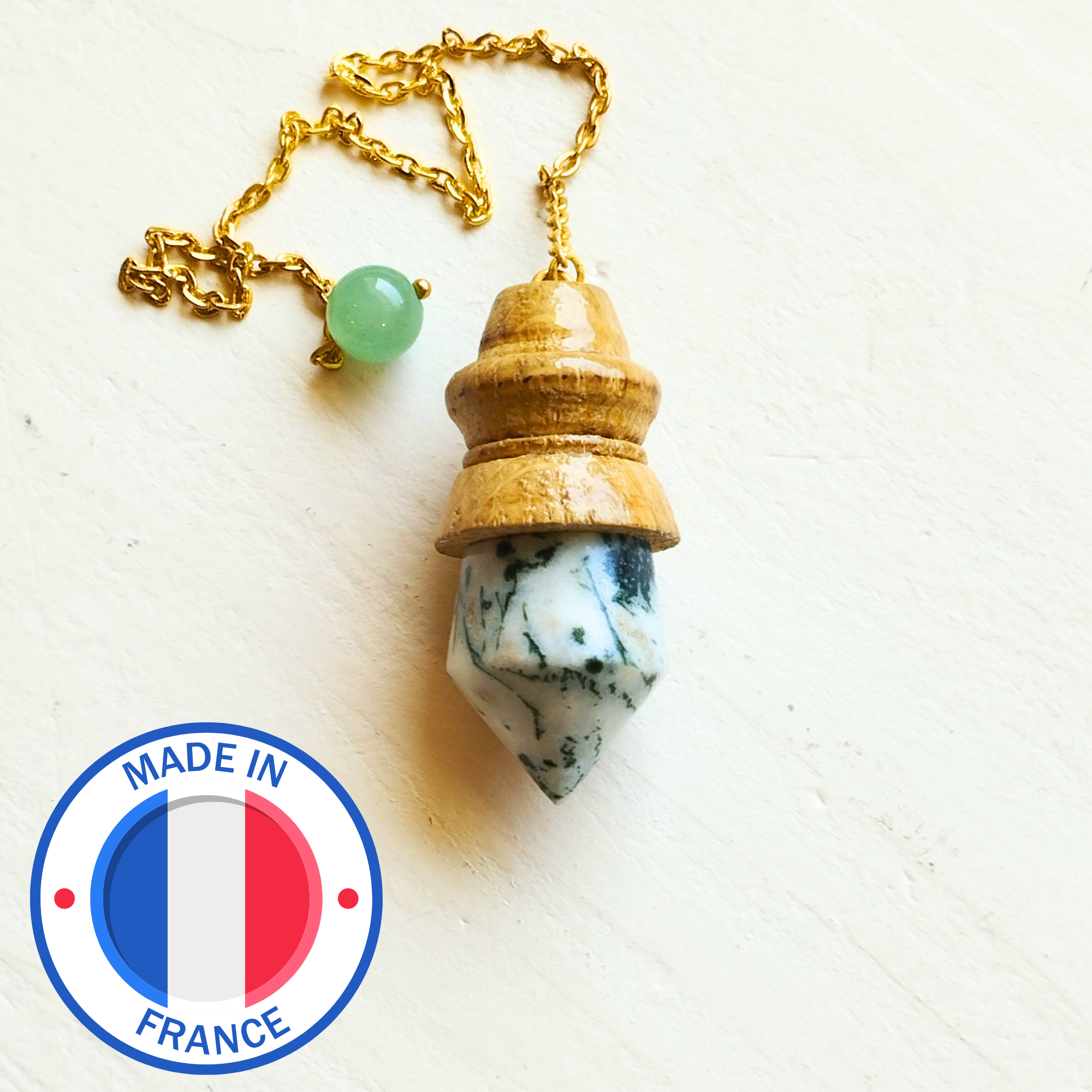 Agate arbre - bois de chêne – Image 4