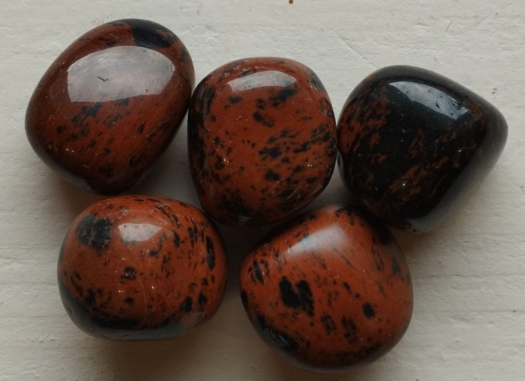 obsidienne fauve (acajou)