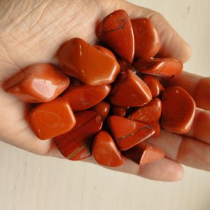 Pierre roulée Jaspe rouge