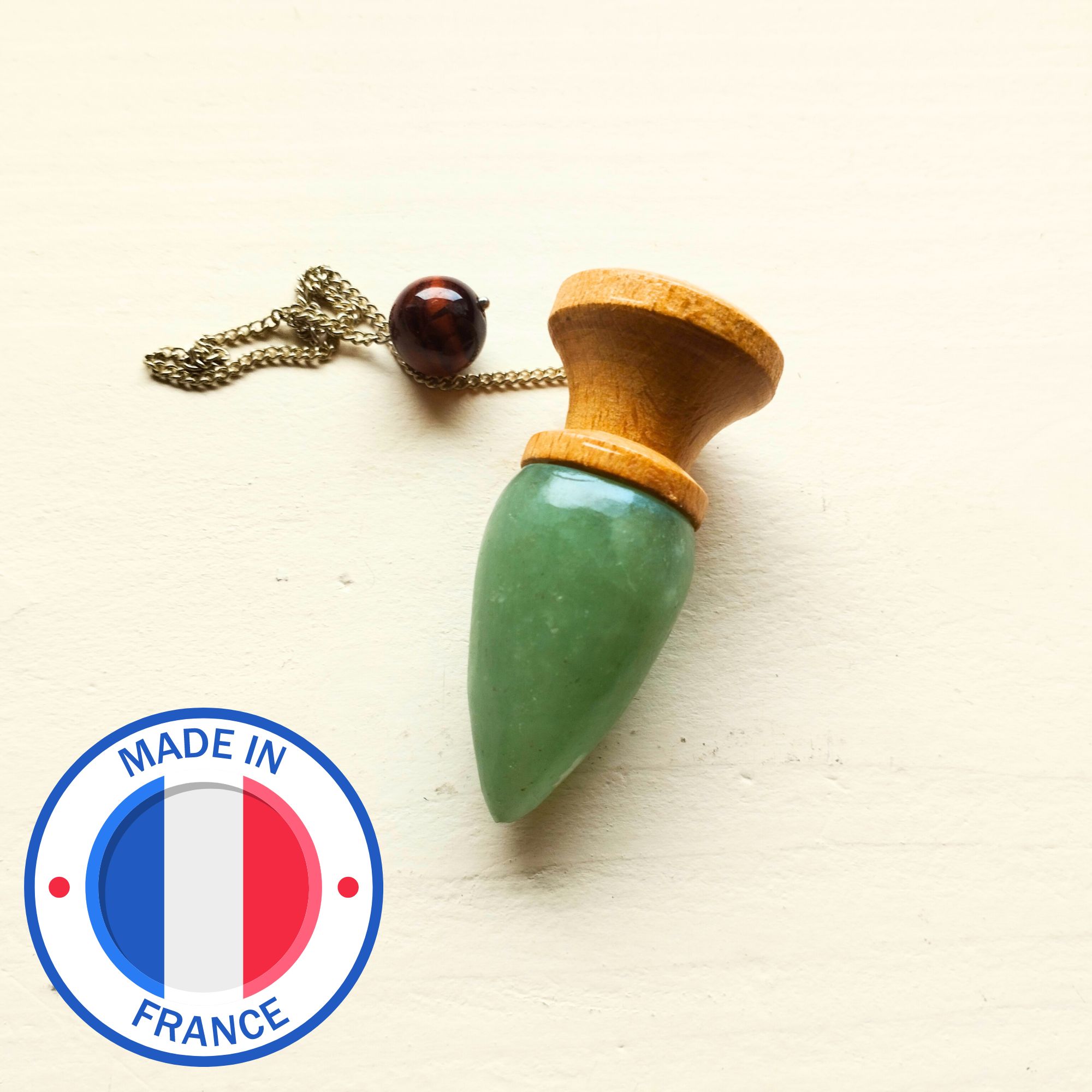 Aventurine verte - Bois de chêne – Image 6