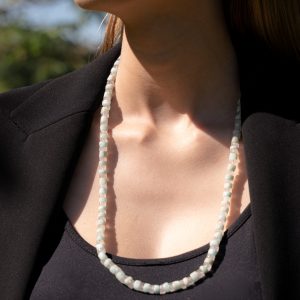 Collier Quartz Rose et Amazonite