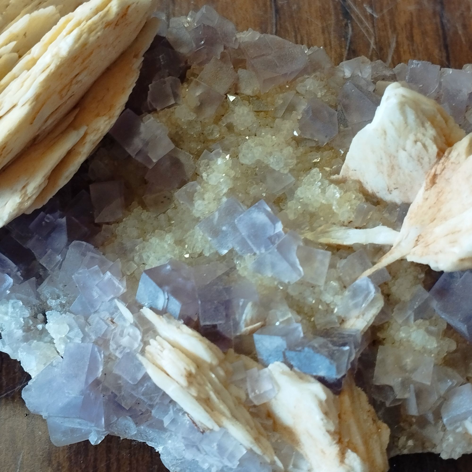 Barytine sur Fluorine de France – Image 2