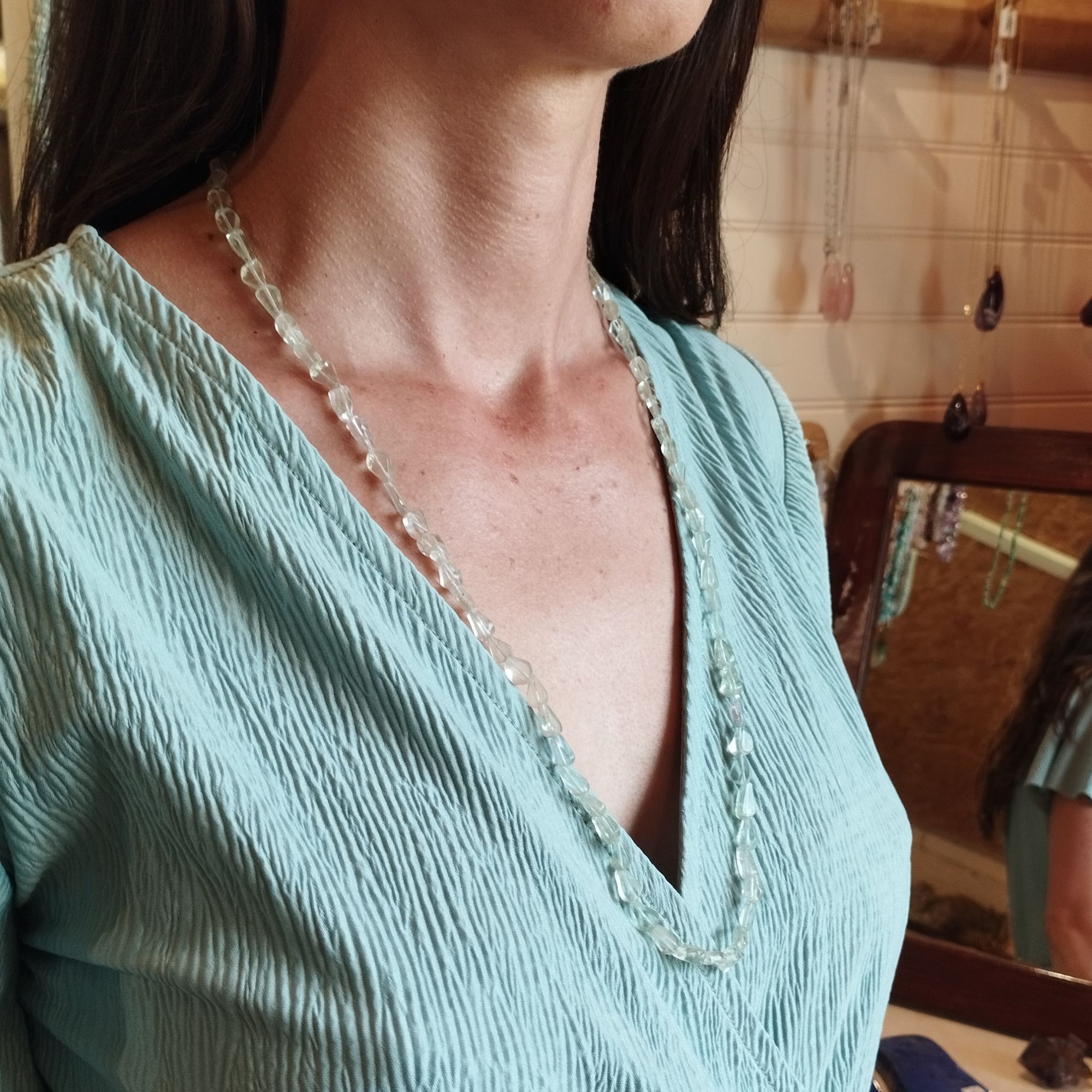 Collier Prasiolite – Image 2