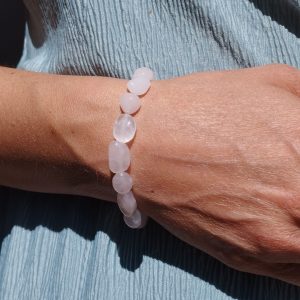 bracelet quartz rose