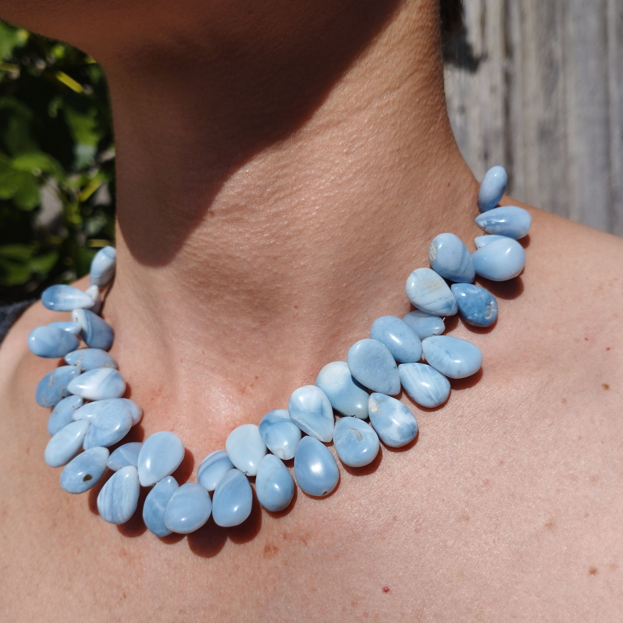collier opale bleue – Image 2