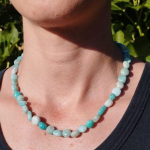 Collier amazonite