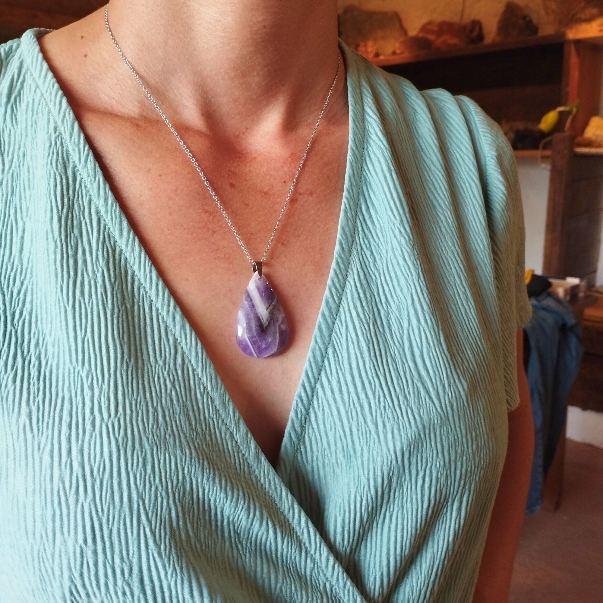 Pendentif améthyste