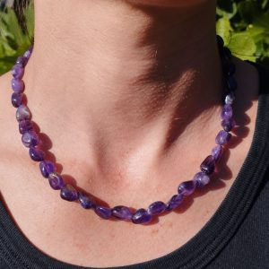 Collier améthyste