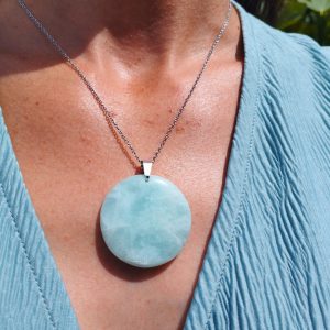 Pendentif amazonite