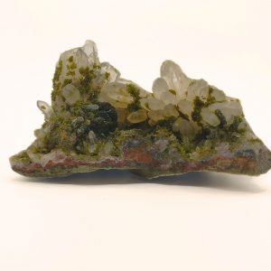 quartz épidote du maroc