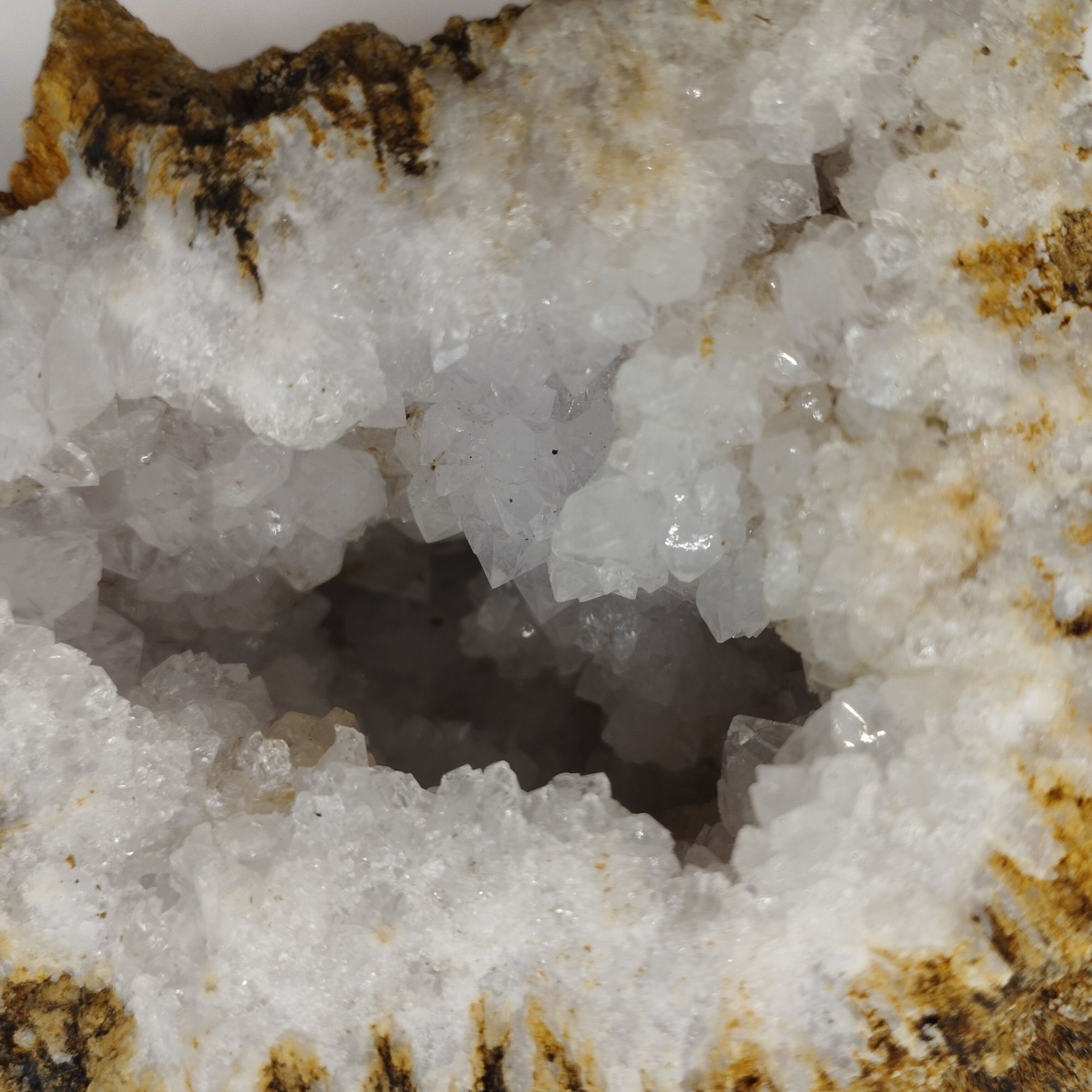 géode de quartz du Maroc