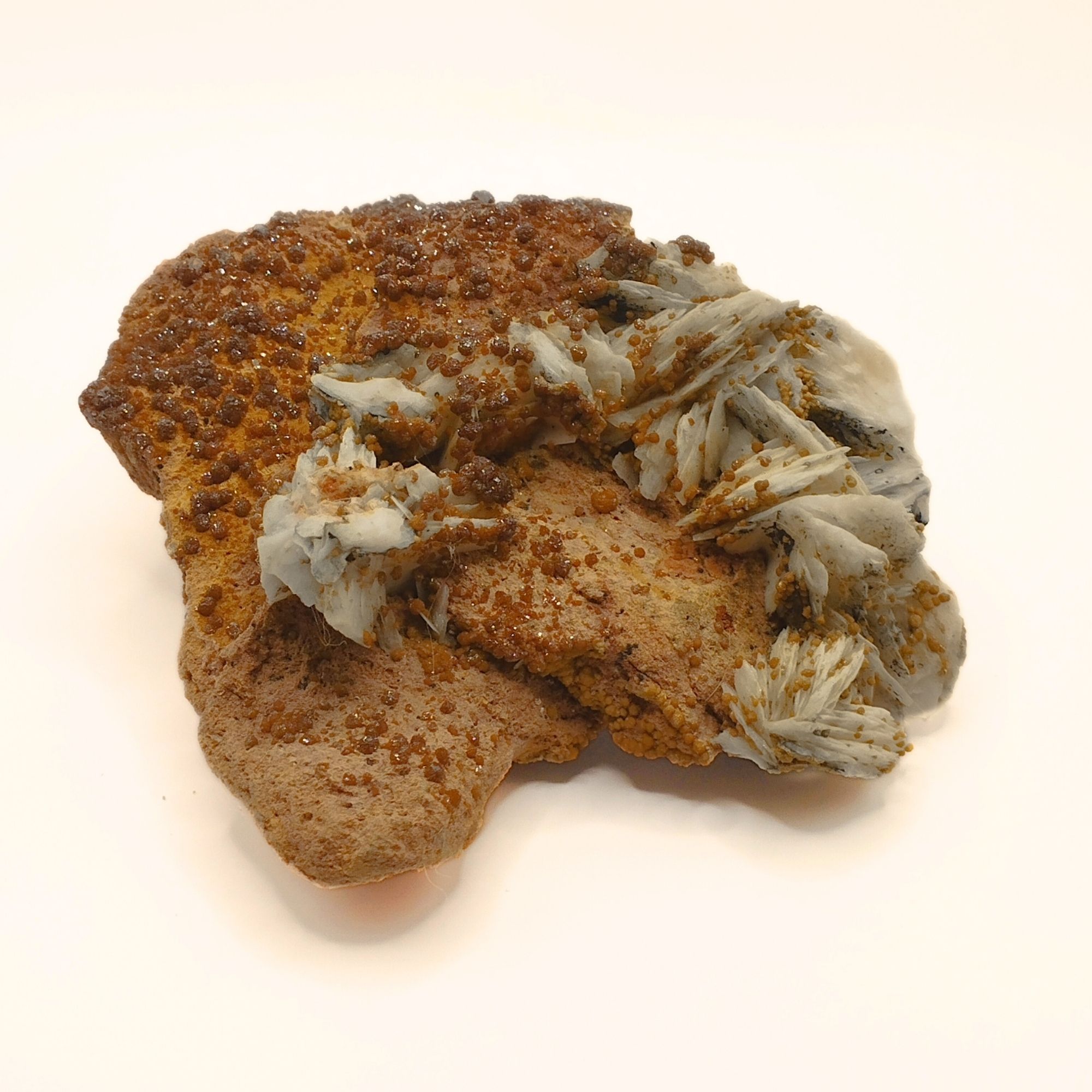 vanadinite et baryte du Maroc