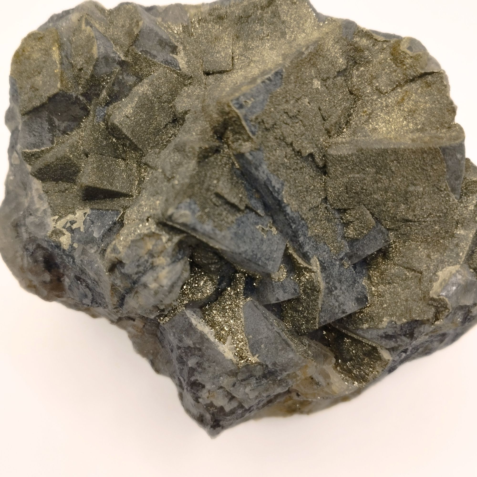 pyrite sur fluorine du Maroc
