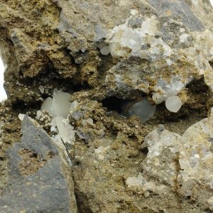 calcite sur basalte