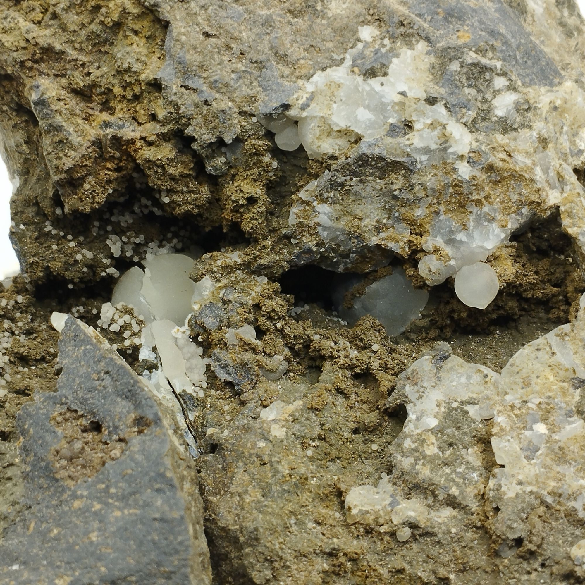 calcite sur basalte
