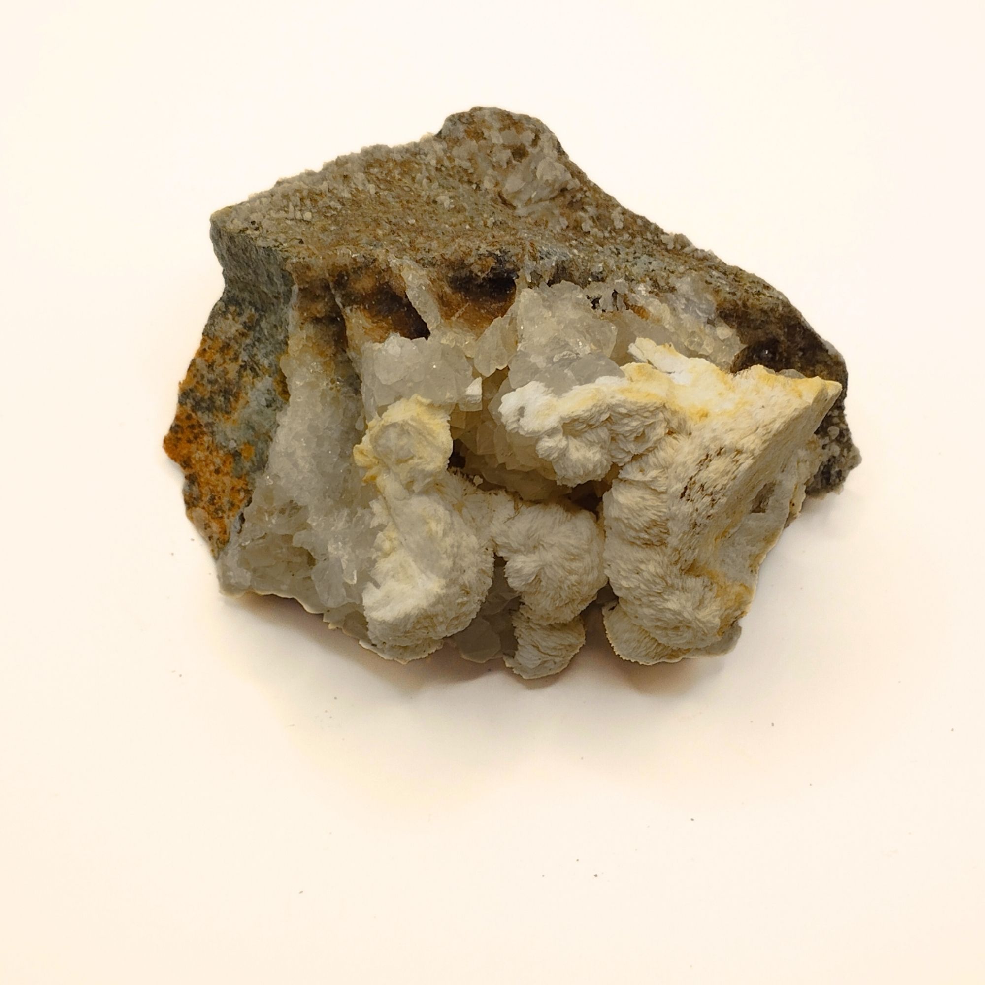 Baryte sur Quartz