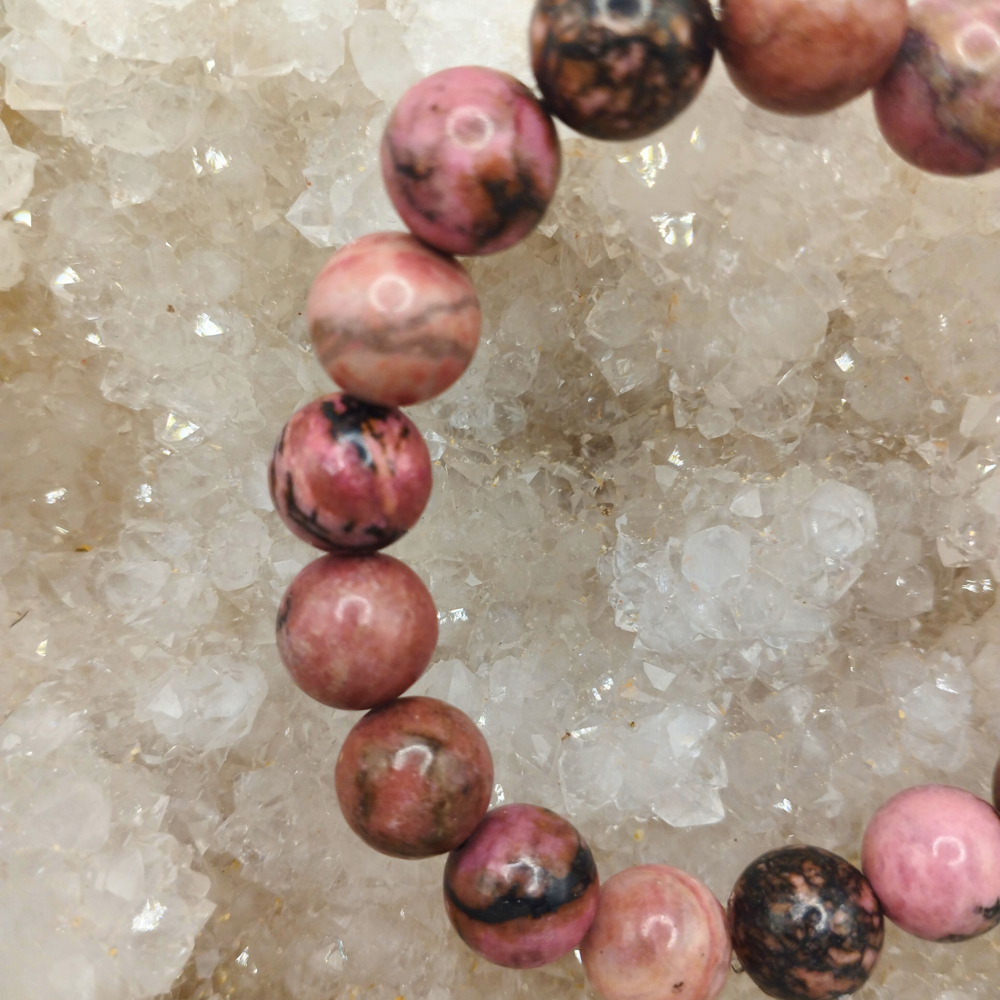 bracelet rhodonite