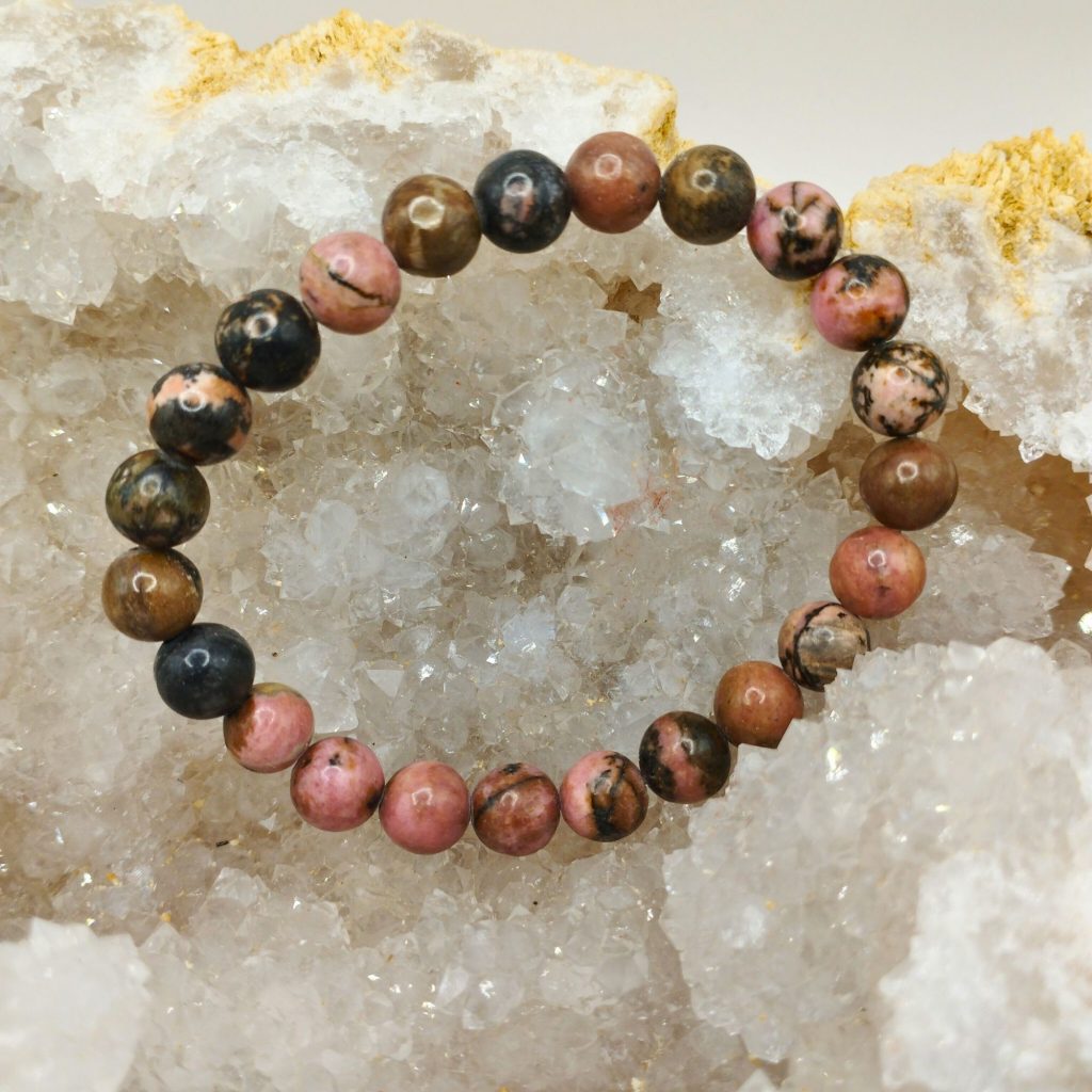 bracelet rhodonite
