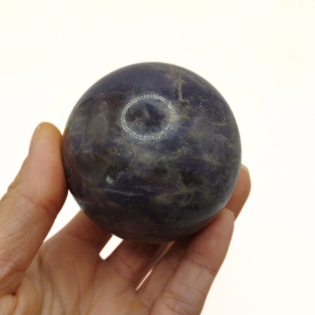 sphère de lépidolite