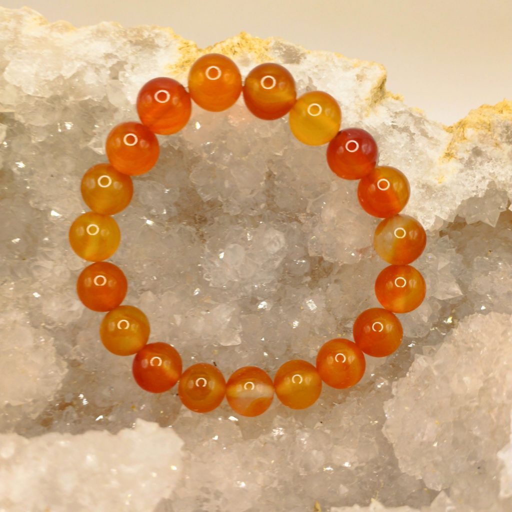 bracelet cornaline