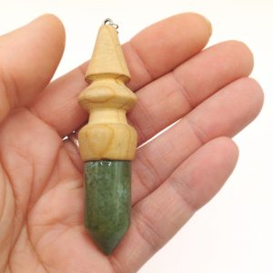 pendule agate mousse