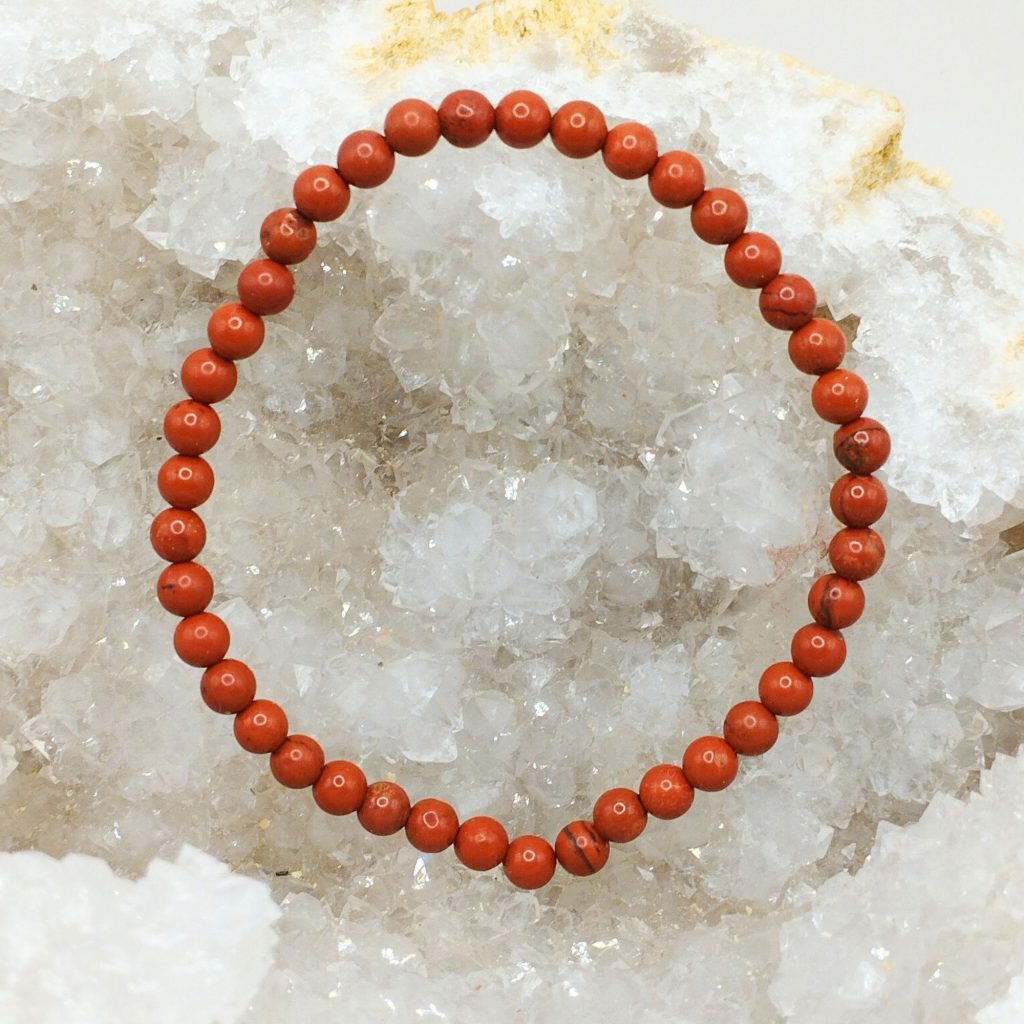 bracelet Jaspe rouge