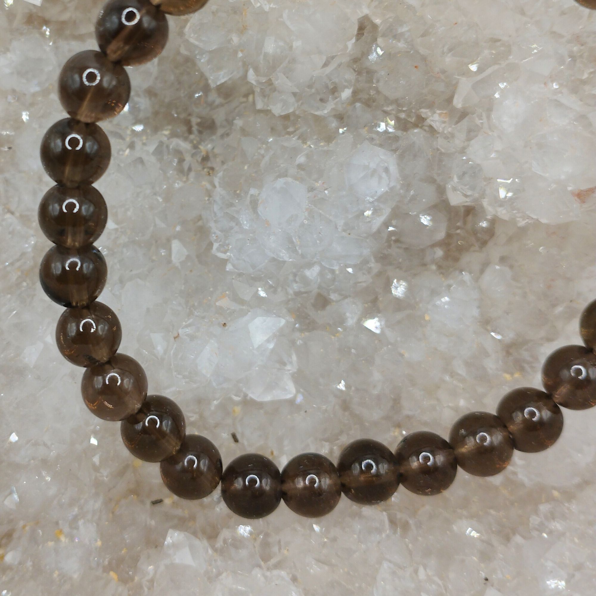 bracelet quartz fumé