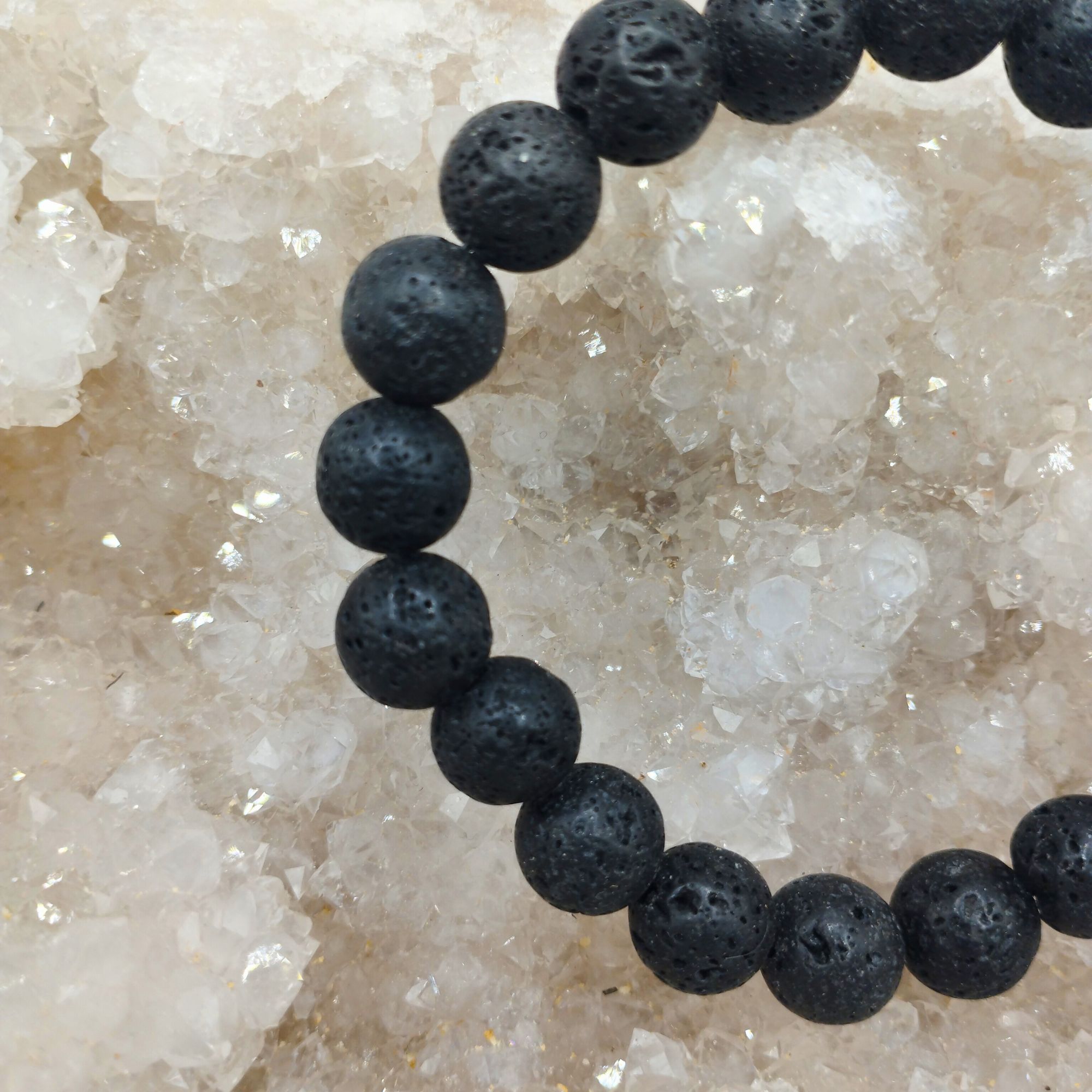 bracelet pierre de lave