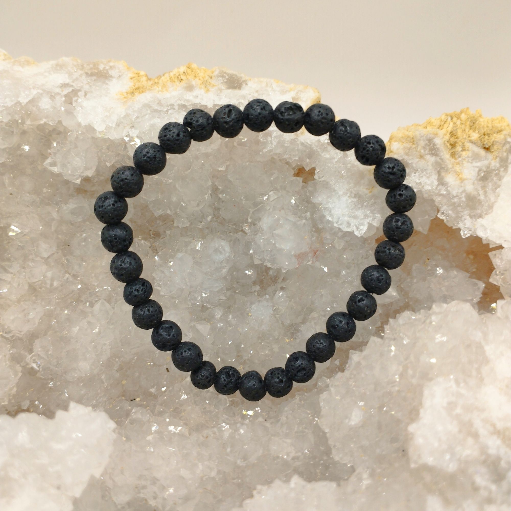 bracelet pierre de lave