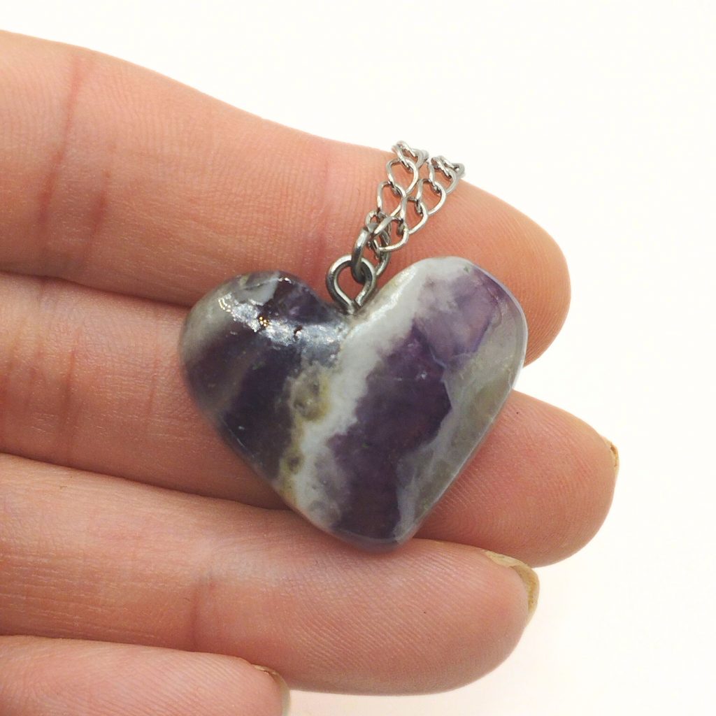 pendentif en fluorine