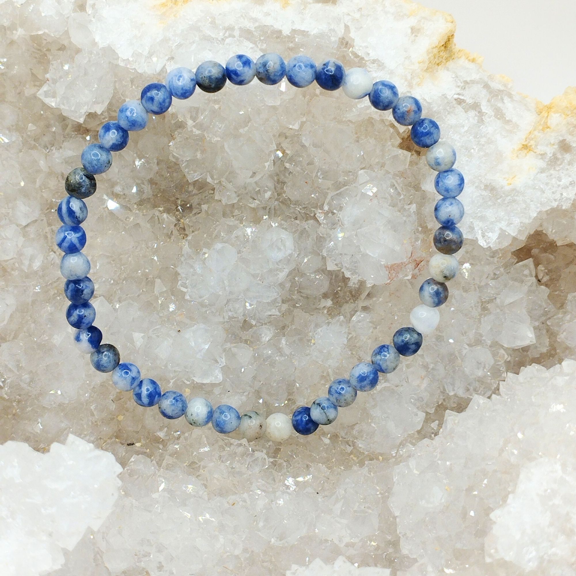 bracelet Jaspe bleu