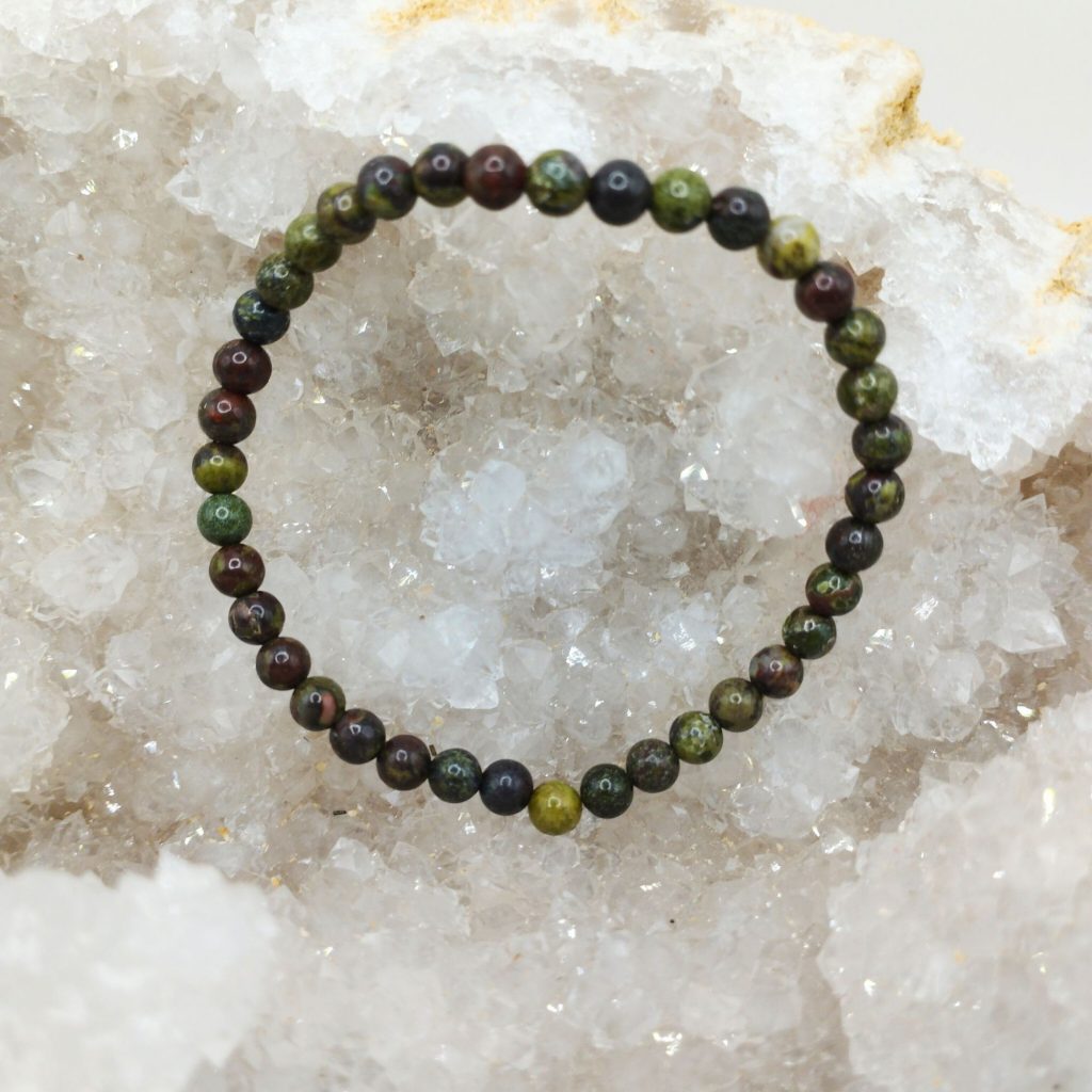 bracelet jaspe sang de dragon