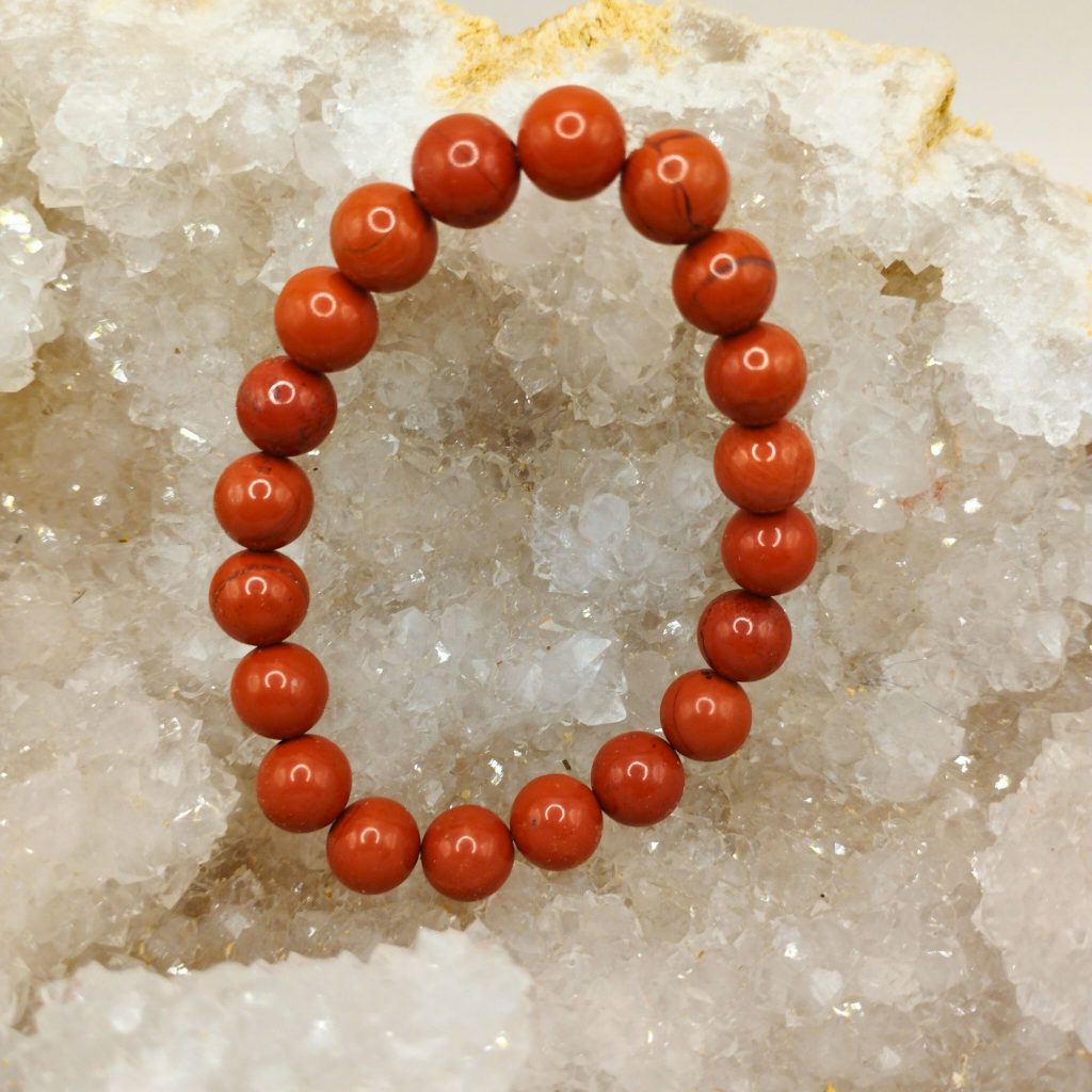 bracelet Jaspe rouge