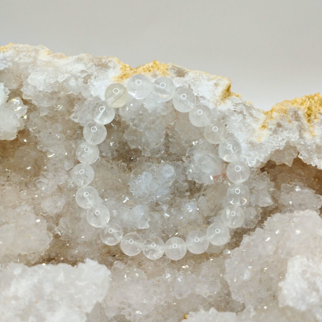 cristal de roche bracelet