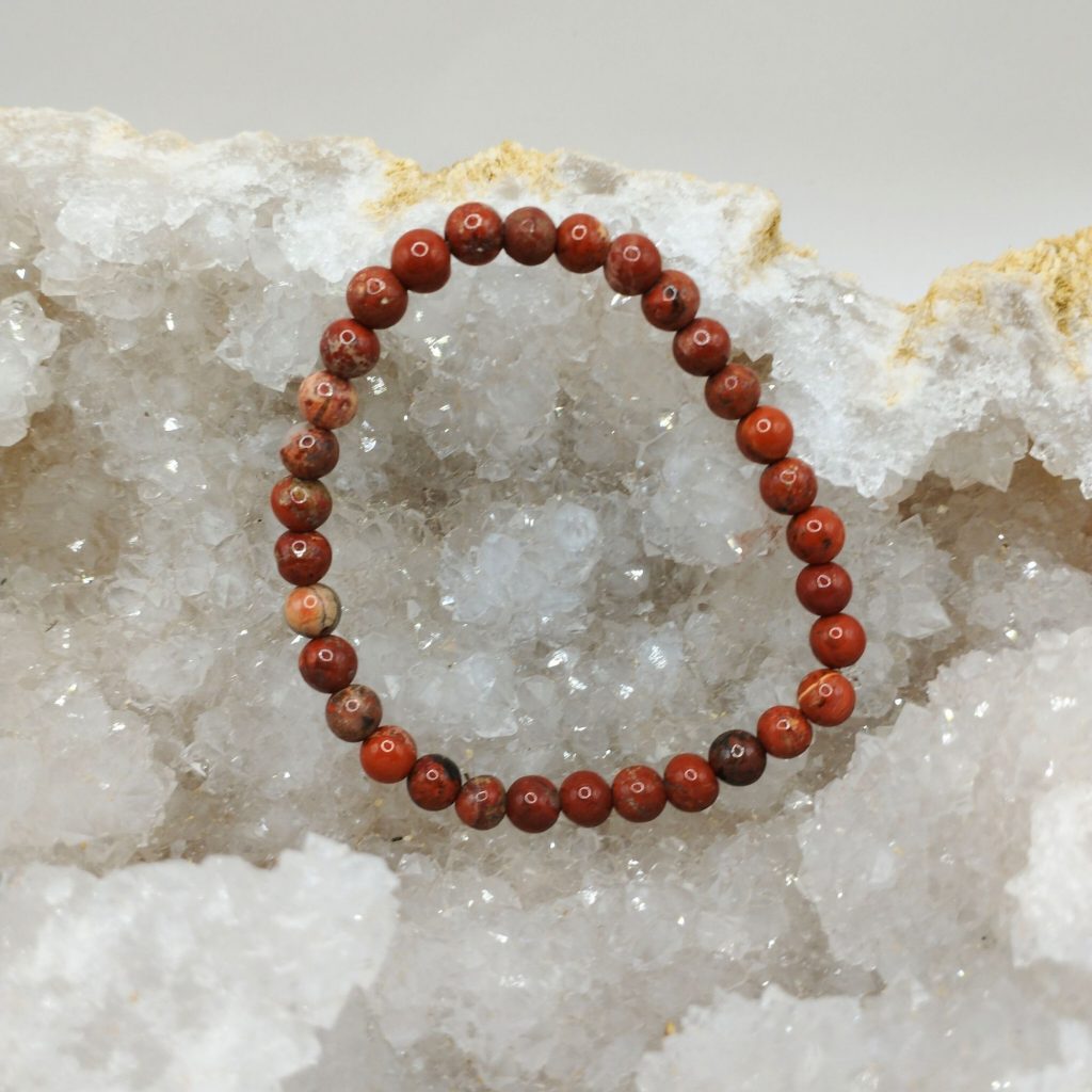 bracelet Jaspe rouge