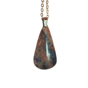 pendentif sodalite orange