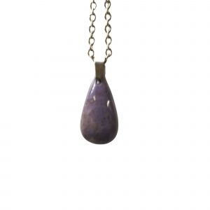 pendentif jade lavande