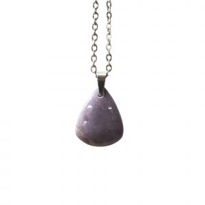 pendentif jade lavande