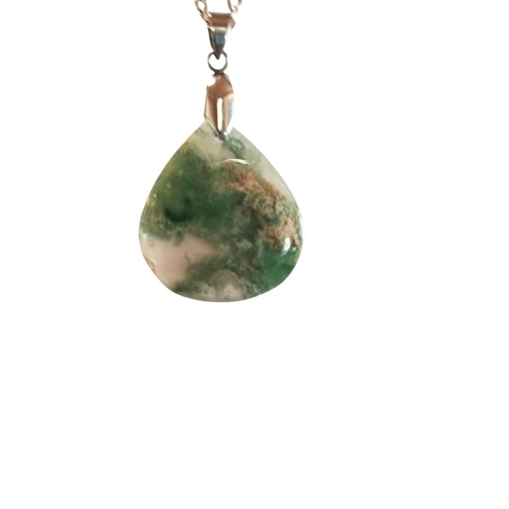 pendentif agate mousse