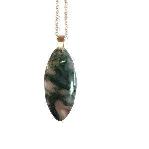 pendentif agate mousse