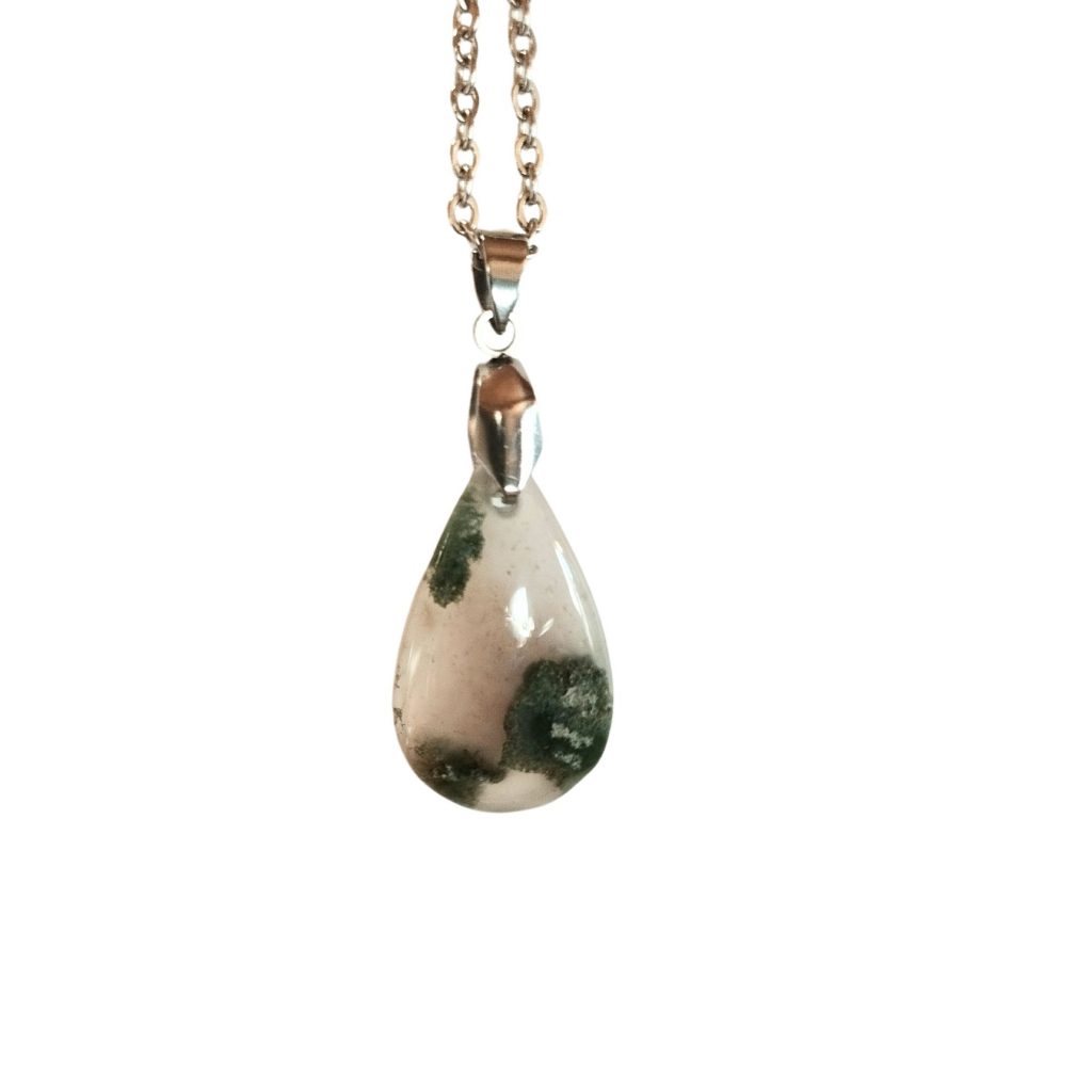 pendentif agate mousse