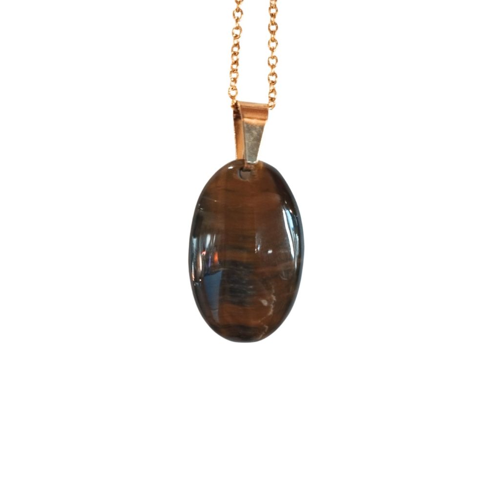 pendentif œil de tigre