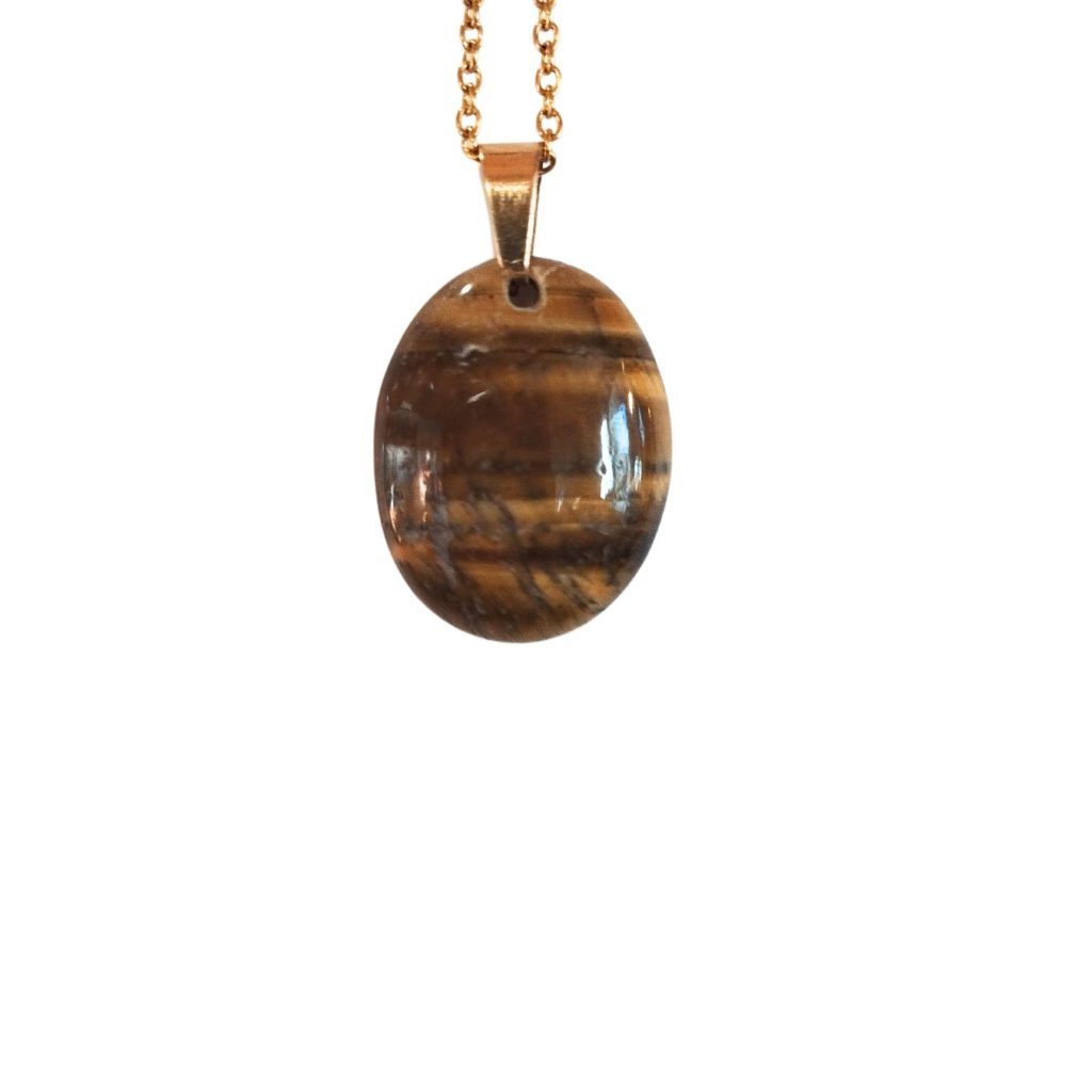 pendentif œil de tigre
