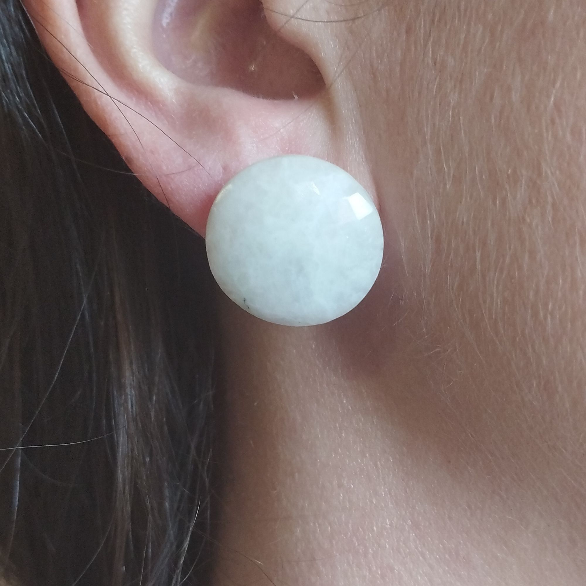 boucles d'oreilles pierre de lune