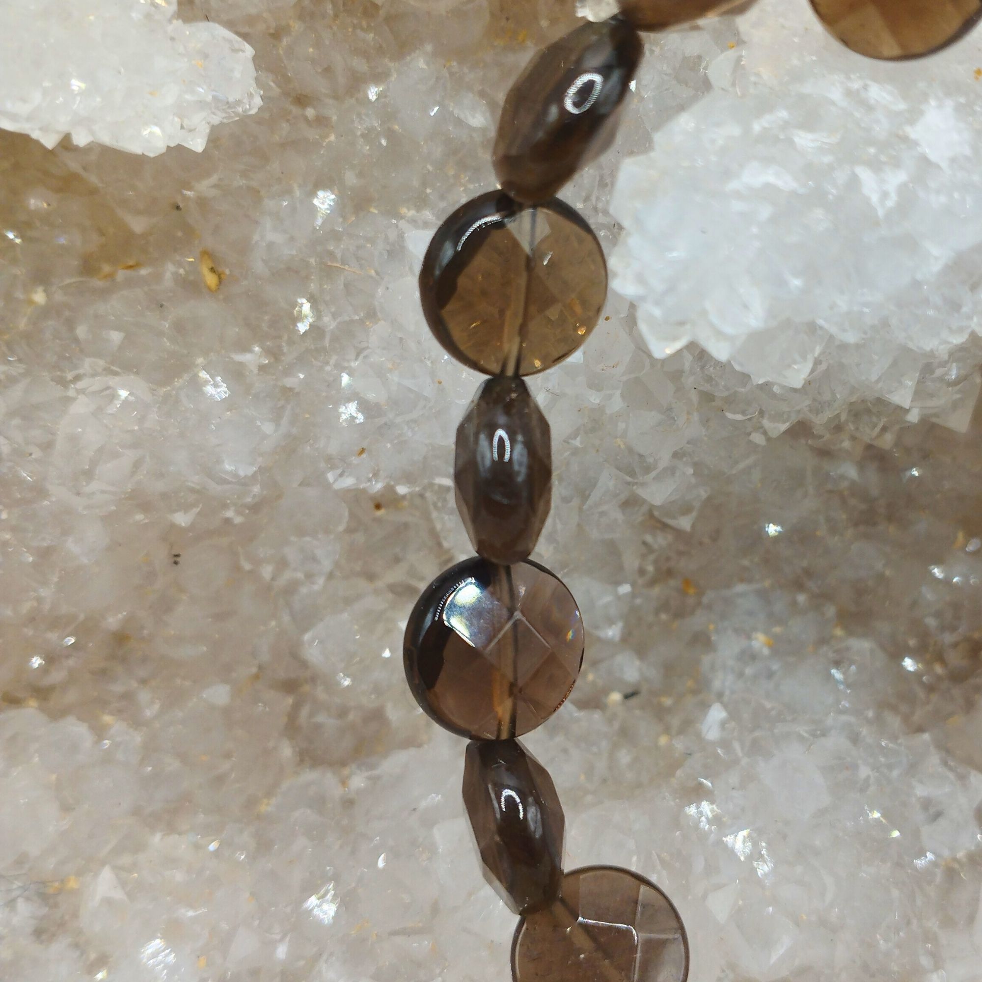 bracelet quartz fumé