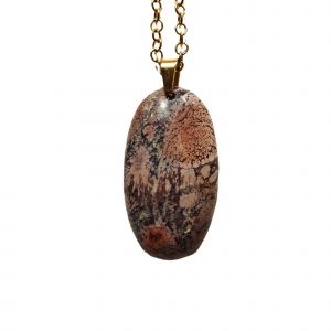pendentif jaspe paysage