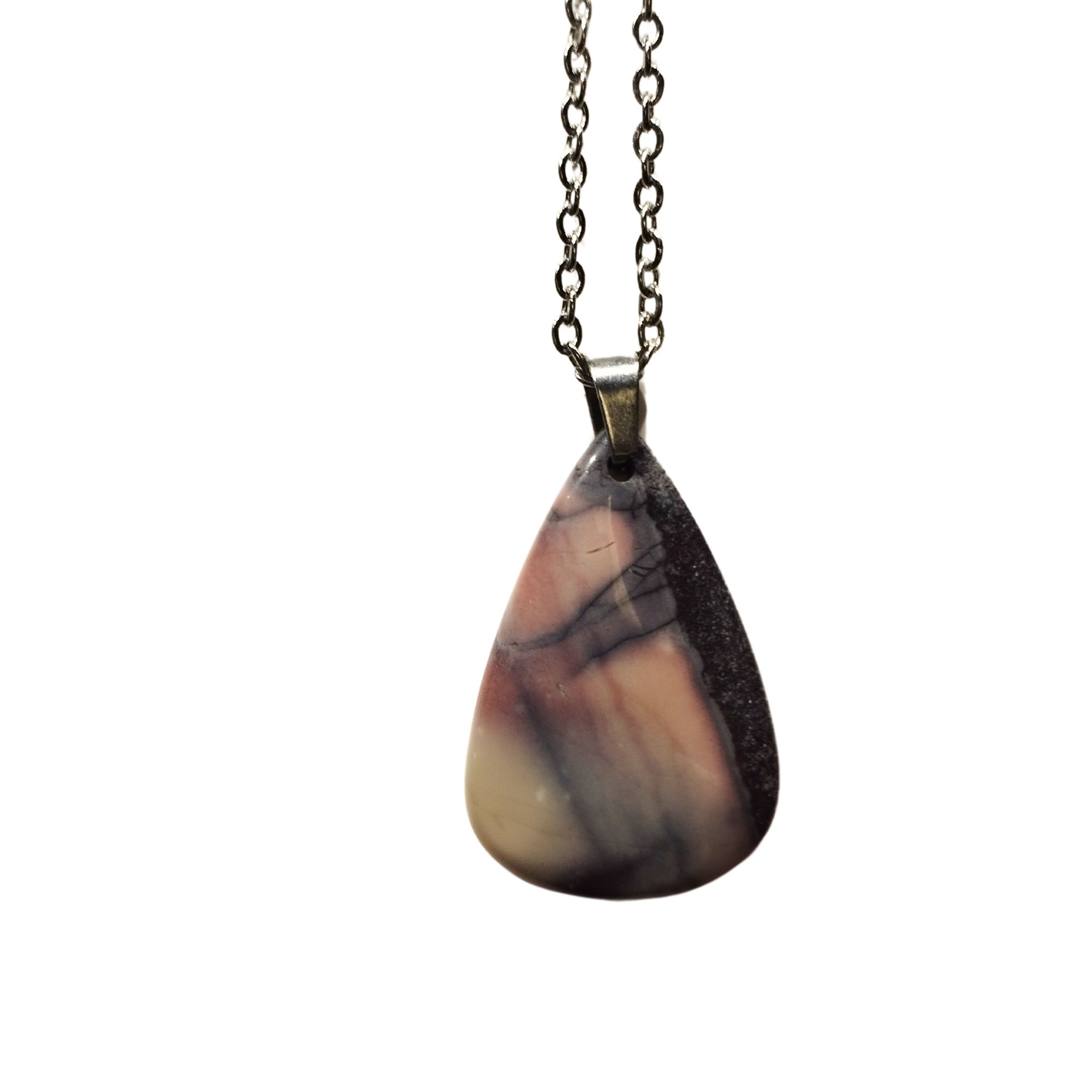 pendentif jaspe porcelaine