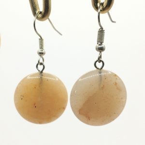 boucles d'oreilles en agate